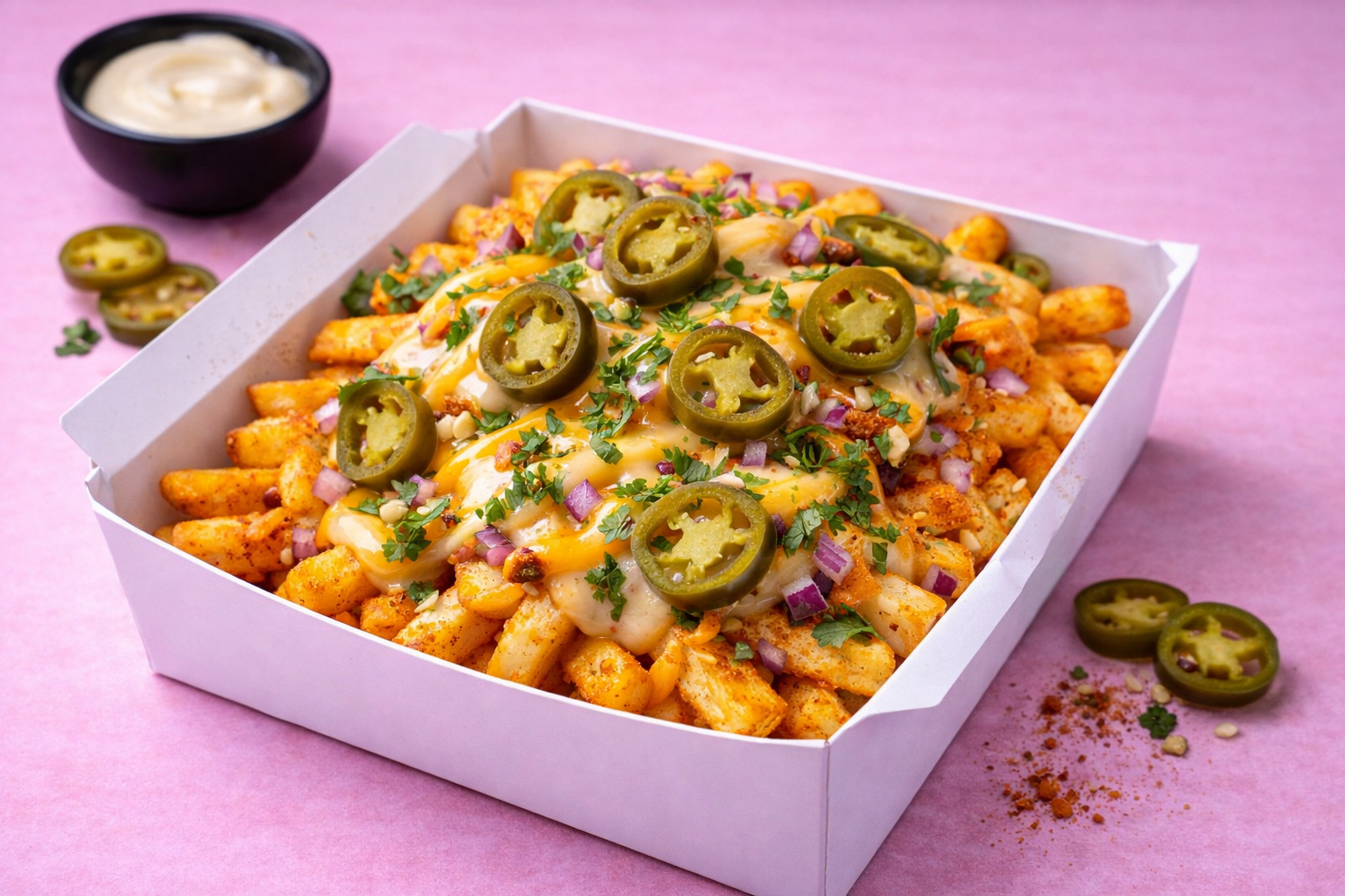 Cheesy Jalapeño Fries